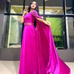 Sheetal Patra Instagram - Fluttering the wings of grace & twirls of elegance in this pink ensemble💖🌸🎀✨ from @soulbyindian by @peachypink_vibe #prettyinpink #flareandfab