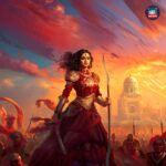 Sheetal Patra Instagram - The Queen @sheetal._.patra 🔥channels the spirit of Rani Laxmi Bai in this powerful AI-generated portrayal, embodying the fierce resilience of Indian women in the fight for freedom. A tribute to the iconic legend through the lens of contemporary art. 🇮🇳✨ . . #RaniLaxmiBaiReimagined #SheetsAsWarriors . . Edited by @apankaainews @ranjanow__ 🌸 Bhubaneswar - Smart City