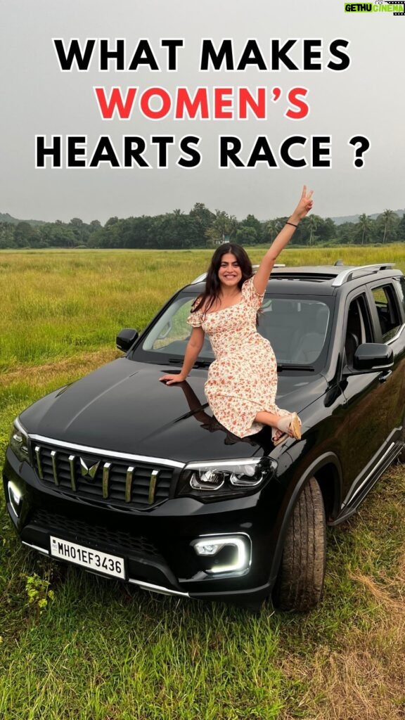 Shenaz Treasurywala Instagram - Ladies and gentlemen, can you relate? Now, uncover what truly makes women's hearts race... an incredible driving adventure! Get ready to hit the road with style and safety! 🌟🔒#MahindraScorpio #ScorpioN #whatwomenwant India