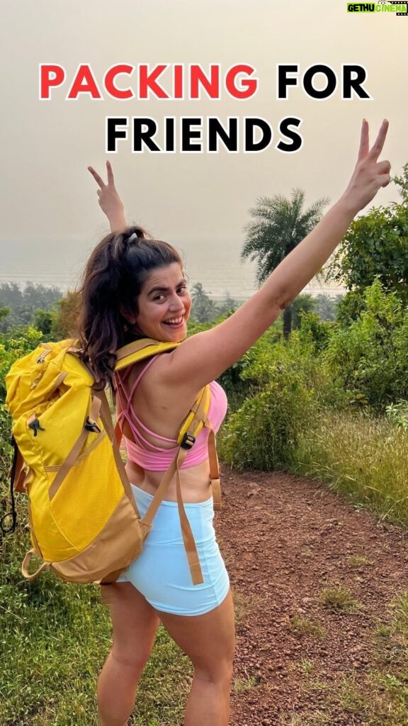Shenaz Treasurywala Instagram - Which friend are you? #packingvideo which one is your friend? Whether you're tracking your fitness goals, hiking on your favourite trek or making short trips on weekends - You can effortlessly unveil the many sides of your adventure with the Skybags Rucksack. Effortlessly lightweight, multi utility pockets and stylish designs make it the best companion for your adventures #SkybagsRucksacks #Lighweight #KeepTrending #classof23 India