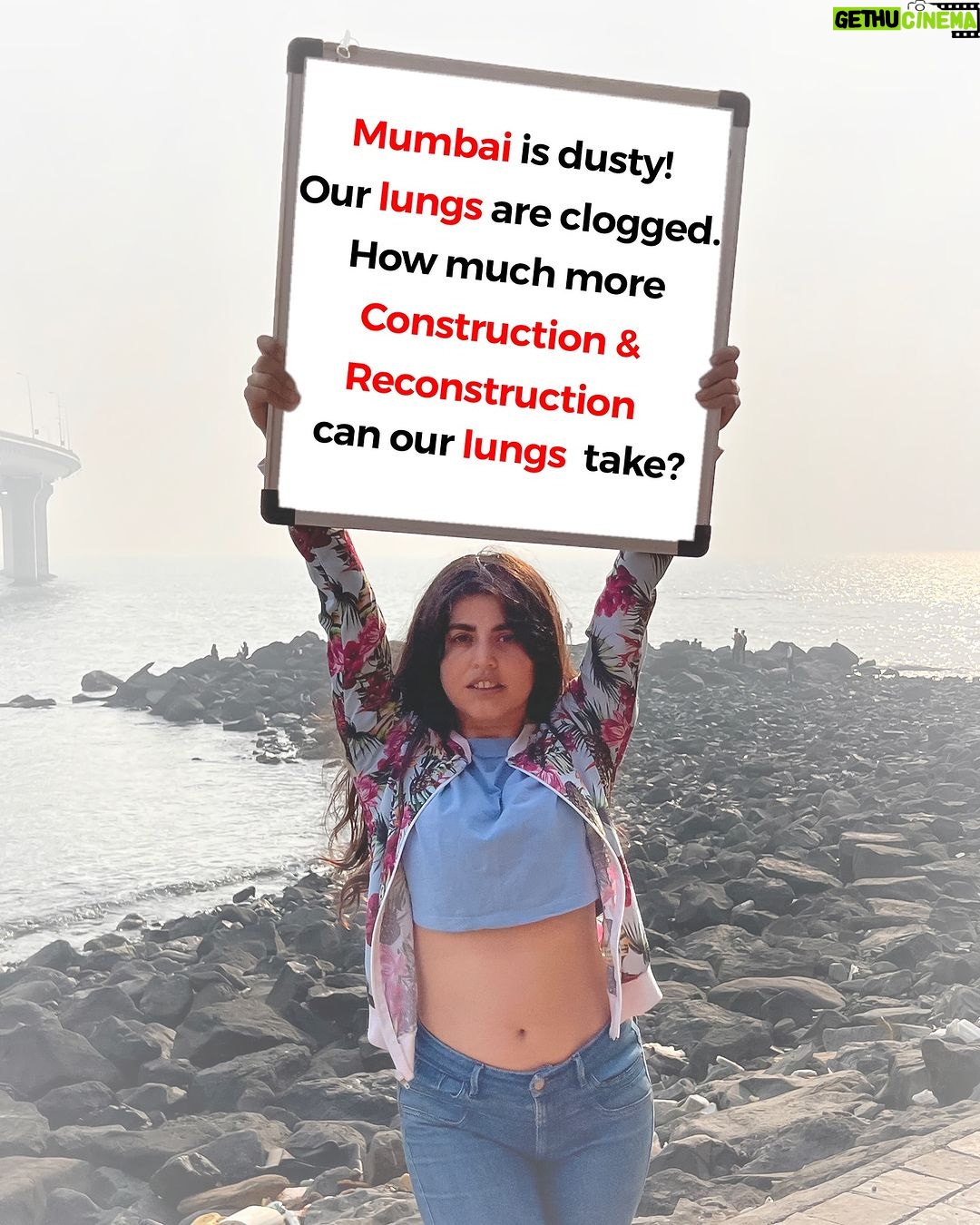Shenaz Treasurywala Instagram - Mumbai’s turned into a construction circus. NOT just the metro but over 11,000 private building construction sites. This construction spree isn’t just about cranes and steel; it’s painting the town in a nasty haze, thanks to its not-so-eco-friendly impact. Debris trucks now rule the streets in Bandra, Khar, and Santacruz – welcome to the chaos of redevelopment. How did this happen? Project Approvals in Overdrive: – 1000 projects approved just for the Bandra-Andheri belt. Why are people okay w this?? A pumped-up Floor Space Index (FSI), and a housing market on steroids – people getting one more room in their apartments - if it’s a 2 bed, you can get a 3 bed. The builders put the people in an another building for a few years while they “re develop”. Buildings that don’t even need re development are getting re developed because everyone wants more room which means the cost of the flat goes up which means more money. As a result even RENTS HAVE DOUBLED. RENT IN BANDRA FOR A 2 BED WHICH WAS 1 LAKH A MONTH IS NOW 2 LAKH A MONTH! Landlords are retiring in Switzerland 🇨🇭 laughing their way to the bank! BMC’s approval stamp on 2,473 projects in 2021 was like hitting a jackpot – a cool Rs 15,000 crore in their pockets (not yours). Breathless Beauty Makeover: Forget facelifts; Mumbai’s doing a complete overhaul. Old buildings vanish, replaced by skyscrapers, leaving the city breathless for more reasons than one. And forget about HERITAGE BUILDINGS - THEY ARE BULL DOZING EVRYTHING NOBODY CARING ABOUT HERITAGE ANYMORE. Just pay a little more money and you can get the heritage tag off. ITS SAD TO SEE THIS GREED. Pollution levels hit the roof, and Mumbai’s paying the price for “progress”. BUT IS THIS PROGRESS??? CONSTRUCTION, POLLUTION, TRAFFIC, HONKING! IS THIS THE LIFE YOU IMAGINED FOR YOURSELF? CAN YOU HEAR A BIRD OR JUST ANOTHER IMPATIENT PERSON HONKING IN YOUR EAR WHILE YOU BREATHE SOME MORE DUST?? #mumbaiconstruction #mumbaipollution #mumbaihaze #mumbaiaqi Mumbai, Maharashtra