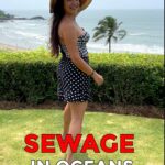Shenaz Treasurywala Instagram - Some of the most disgusting 💩 poop filled beaches - 💩 Morjim, Miramar, Mandrem, Calangute, Ashwem, Tiracol, Vagator, Mobor, Baina, Arambol, Velsao, Galjibag. It’s The season for GOA! But I beg you to be respectful to this beautiful place. And also be aware that some irresponsible shacks and hotels and restaurants are dumping the sewage in the water making it unfit for swimming. So, do ask your hotels or shacks where the sewage is going before you jump in - unless of course you feel poop 💩 is good for the skin? Our oceans are suffering because of this irresponsible behaviour 😢 why do we humans ruin everything? 😢😢😢 solution ? Make them responsible! Ask your hotels shacks and restaurants where their sewage plant is . Only go to places w sewage systems. Don’t support irresponsible businesses. Spread awareness!!! Shame the people who trash and litter . Make the government responsible!!!#goasewage #goa2024 #goachristmas2023 Goa, India