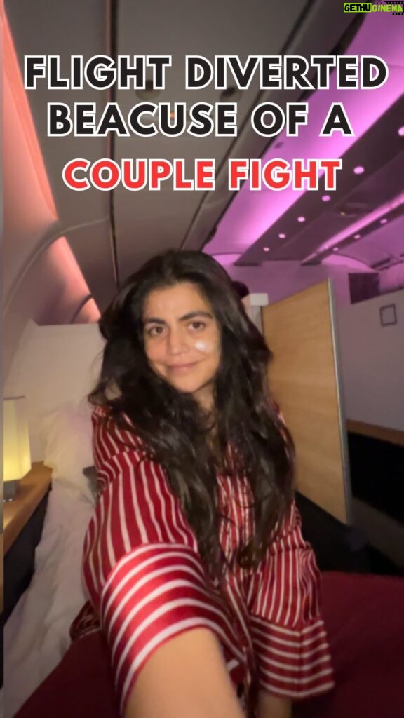 Shenaz Treasurywala Instagram - Send this to your girlfriend / boyfriend / ex and tell them at least you don’t fight this much that the plane has to land ;) In crazy travel news: Lufthansa flight diverted to Delhi after a couple fight onboard. German man and a Thai woman, started an argument onboard the flight. The poor airline was so disturbed by the argument and the behaviour of the couple that they made an emergency landing!! Every couple fights but what’s the worst thing that has happened when you and your partner fought? Spill the beans 😜 PS my recent flight to Munich on Lufthansa - direct from Bangalore was super smooth!!! And they liked me too, at least I didn’t make them have an emergency landing 🛬