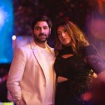 Shireen Mirza Instagram - Chaleya 👫🏻 Well, better late than never for the #trend Shot by: @camcraftproductions #trending #reelsinstagram #reels #husbandwife #love #couple #fyp #starparivarawards #shireenmirza #hasansartaj #explore #datenight #datenightoutfit #jawan #srk #ganpatibappamorya #ganpati #mumbai #viral #stylefashion #chaleya [ couple, husband, wife, date night, party wear, love ]