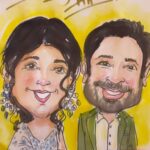 Shireen Mirza Instagram - Married to this cartoon 🐒 #facerevealed #cartoon #couple #strong #haseen #viral #reels #trending #fyp #reelitfeelit