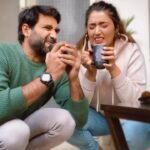 Shireen Mirza Instagram - Bina chai ki shakkar ☕️ #trending #reelsinstagram #fyp #husbandwife #husbandwifejokes #comedy #laughoutloud #funnyreels #shireenmirza #hasansartaj #thiscouple #fyp #chupchupke #bollywood #bollywooddialogue [ friends, husband wife jokes, funny reel, Bollywood movie dialogue]