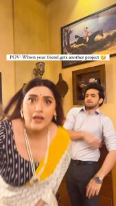 Shireen Mirza Instagram - Izzat hi nahi hai 🤦🏽‍♀️ #trending #reelsindia #reelsinstagram #trendingreels #trendingaudio #instagood #fyp #shireenmirza #explore #comedy #fun #réel #reelsinstagram #husbandwife #actor #pravishtmishra [ colourful, joy, trend, love ]