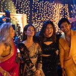 Shireen Mirza Instagram - Our Parivar in Star Parivar! #team #yhc #spa Picture credits to @camcraftproductions 👏 Make up @swatidedhia_makeup Outfit @the_chess_room Jewellery @aquamarine_jewellery