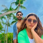 Shireen Mirza Instagram - How do I always forget that I have a wife 🫣🤷🏻‍♂️ #trending #trendingreels #reelsinstagram #reels #funny #husbandandwife #flight #fyp #explore #shireenmirza #hasansartaj #sunday #sundayfunday #singapore [ husband wife jokes, travel, Singapore, explorer, destination, love, couple ]