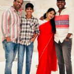 Shiva Jyothi Instagram - #happydasara Our saree’s from @riyanshika43 ‼️Disclaimer‼️ - all pictures are subjected to copyright! #newpost #instagram #instagood #dasara #love #temple #festival #telaganafestival Dubai, United Arab Emirates
