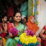 Shiva Jyothi Instagram - సద్దుల బతుకమ్మ శుభాకాంక్షలు❤️ #newpost #instagram #insatgood #pics #bathukamma #bathukammacelebrations #kavitha #kalavakuntla_kavitha_akka #telaganafestival #tealgana #hyderabad