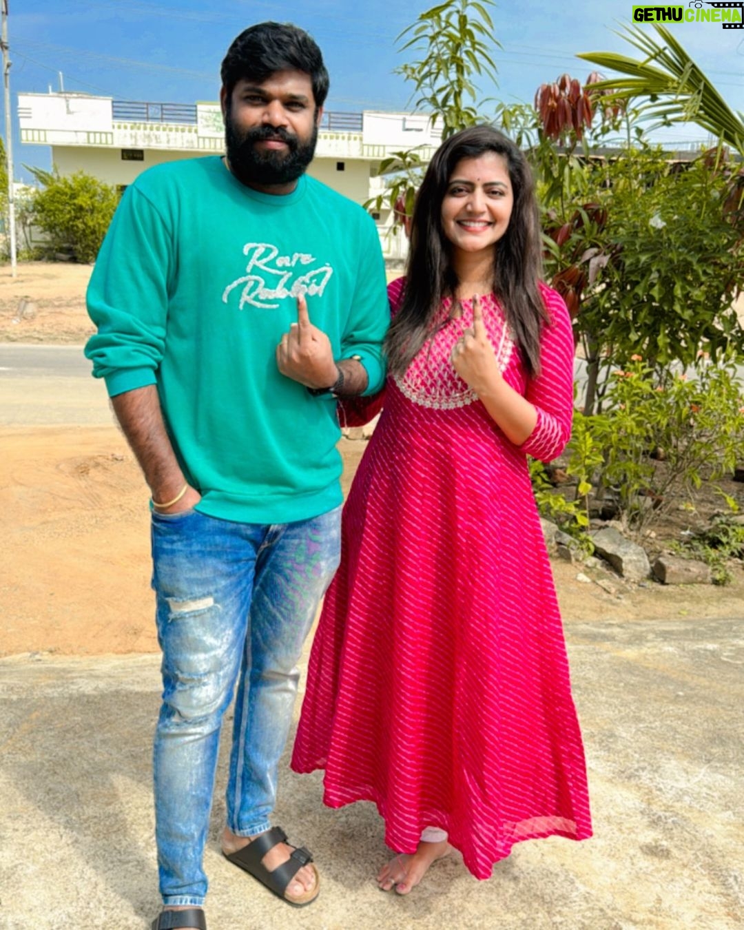 Shiva Jyothi Instagram - #2023vote #vote #castvote #castyourvote