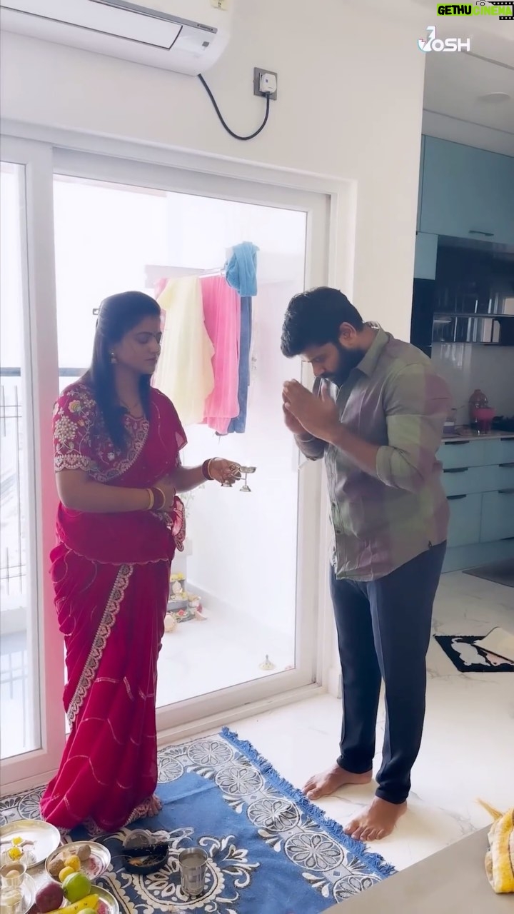 Shiva Jyothi Instagram - మా ఇంటి వినాయకుడు ❤️ #vinyakachavithi2023 . . . @officialjoshapp @joshapp.telugu #newreel #instagram #instagood #vinayakachavithi #vinayakachavithispecial #festivalcelebration #fesitivalvibes #ganeshchaturthi #ganesh #celebrations🎉