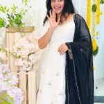 Shiva Jyothi Instagram - #happykrishnajanmashtami 🙏 Outfit by @mridani_clothing ❤️ #krishnajanmashtami #krishnaquotes #krishnakrishnaharehare🙌🏻🙏🏻♥️ #newpost #instagram #instagood #selflove #happiness #dressup #blacklove #jyothakka #shivajyothi