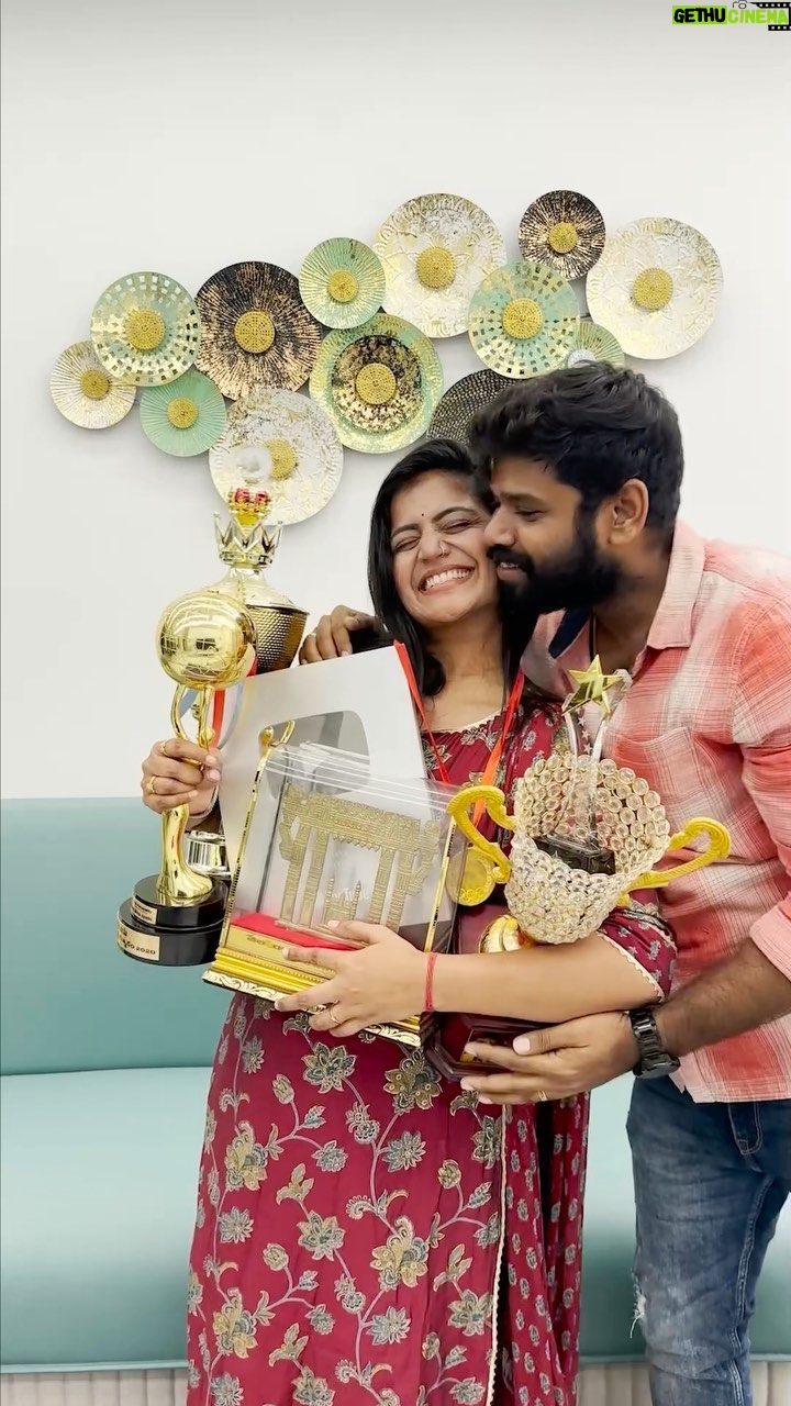 Shiva Jyothi Instagram - My life transition after marriage be like this ❤️🧿 Thank you @ganguly_manthri for everything ❤️ #newreel #instagood #instagram #husbendandwife #mylife #lifeaftermarriage #success #husbandsupport #achivements #manymoretogo