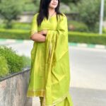 Shiva Jyothi Instagram - Be strong, ups and downs are part of life!🫶🤌 Pics @ganguly_manthri ❤️ Outfit by @mickeyfashions6 ❤️ #newpost #instagram #instagood #greenlove #chudidar #selflove #postivevibes #jyothakka #shivajyothi