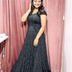 Shiva Jyothi Instagram - Keep hating on me, and see me shining more. Outfit by @label_dishana ❤️ #newpost #instagood #instagram #blackdress #blacklove #happiness #selflove #pics