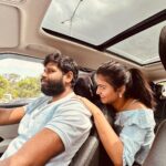 Shiva Jyothi Instagram - The great marriages are partnerships.. ❤️❤️❤️❤️❤️❤️ . . Pics @jus_sonu ❤️ #jyothakka #love #lovers #couplegoals #couple #husbandandwife #shivajyothi #monday