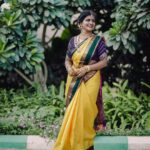 Shiva Jyothi Instagram - #happysunday ❤️❤️ Saree&blouse @southtraditionalsarees Pics @thehashtag_photography Makeover by @praneetha_beautymakeover #happysunday #newpost #instagram #instagood #love #saree #treditional