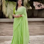 Shiva Jyothi Instagram - ❤️❤️ Saree @label_dishana ❤️ Pics @thehashtag_photography ❤️ #newpost #instagram #instagood #selflivelove #happiness #saree #sareelove