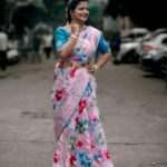 Shiva Jyothi Instagram - ❤️❤️❤️❤️ Saree @sj_trends_and_fashion__ ❤️ Makeup &hair @glamm_makeup_by_ranee ❤️ Pics @thehashtag_photography ❤️ #newpost #instagood #instagood #saree #sareelove #selflove #festival #celebration #happiness #jyothakka #shivajyothi