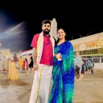 Shiva Jyothi Instagram - #namovenkateshaya #thirupathi #govindhagovindha #2023 Pic @thehashtag_photography Beautiful saree @sj_trends_and_fashion__