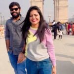 Shiva Jyothi Instagram - #delhi ❤️❤️❤️ #throwbacktrip . . . . @joshapp.telugu @officialjoshapp