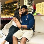 Shiva Jyothi Instagram - Happy birthday Ganga❤️❤️❤️ And I love you ❤️❤️❤️ @ganguly_manthri #happybirthday #husbendandwife #love #jyothakka #shivajyothi