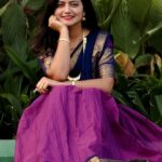 Shiva Jyothi Instagram - ❤️❤️❤️❤️ Outfit by @vaamika_fashions ❤️ Jewellery @vaamika_fashions ❤️ Pics @thehashtag_photography ❤️ #newpost #instagram #instagood #halfsaree #love #happiness #jyothakka #shivajyothi