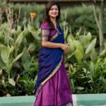 Shiva Jyothi Instagram - ❤️❤️❤️❤️ Outfit by @vaamika_fashions ❤️ Jewellery @vaamika_fashions ❤️ Pics @thehashtag_photography ❤️ #newpost #instagram #instagood #halfsaree #love #happiness #jyothakka #shivajyothi
