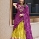 Shiva Jyothi Instagram – #happydiwali ❤️❤️

Outfit @maramsclothing_official 

Jewellery @emmadi_silver_jewellery 

Pics @thehashtag_photography ❤️

#happydiwali #diwali #celebration #festival #happiness #halfsaree #jyothakka #shivajyothi
