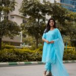 Shiva Jyothi Instagram – No matter what, get up, dress up 
and never give up!❤️❤️❤️

Outfit @maramsclothing_official ❤️

Pics @ram_chinthaparthi ❤️

#newpost #instagram #instagood #shivajyothi #jyothakka #newdress #love #skyblue #pics #photography