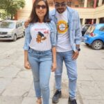 Shivani Rangole Instagram - मास्तरीणबाई उर्फ गोड गोड गार गार फुलातला मध!! . Thank you @hrishishelar and @darjafashion for making these super tshirts for my birthday! ❤️ . 📷 one and only @mi_darshana ❤️