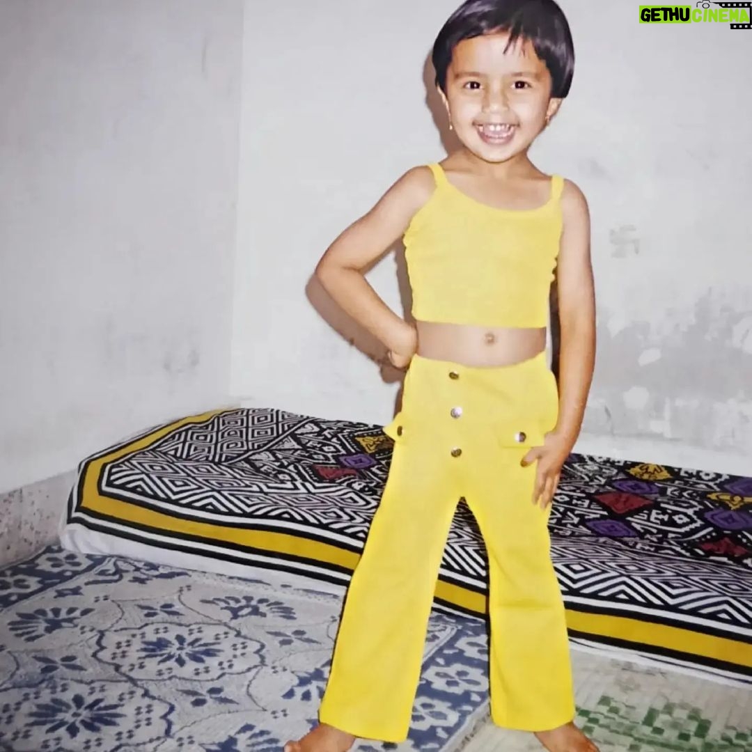 Shivani Rangole Instagram - #latepost I don't feel changed at all! 😂 #childrensdaylatepost