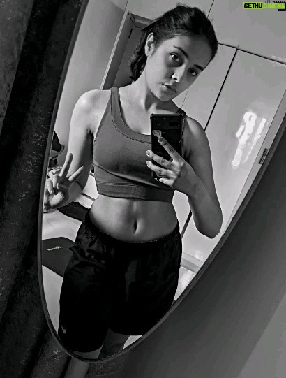 Shivani Rangole Instagram - Hustle! . . . . . #postworkout #hustle