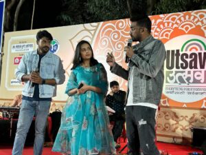 Shivani Rangole Instagram - डोंबिवली जिमखाना ‘उत्सव’ मध्ये झी मराठी आयोजित ‘उत्सव नात्यांचा’ कार्यक्रमात 
‘तुला शिकवीन चांगलाच धडा’ या आपल्या लाडक्या मालिकेतील शिवानी रांगोळे आणि ऋषिकेश शेलार आले डोबिंवलीकरांच्या भेटीला…!

#utsavnatyancha #zeemarathi #tulashikvinchangalachdhada #adhikshara