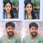Shivani Rangole Instagram - Ke rang lagya 😇👀 @hrishishelar @rangshivani 🥰😇❤️