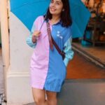 Shivani Rangole Instagram - The rains follow me wherever I go!!!😍🌧️🌸 . . . . . . . . . . #singaporediaries #shivanirangole Singapore, Singapore