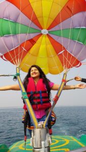 Shivani Sangita Instagram - Happiest Me ❤️❤️❤️❤️
Parasailing: I was longing for it since the first time I did it in class 4, so basically this was the 2nd time and I was sooooo happy........
All thanks to Sonapur Eco Retreat, @odishatourismofficial @odisha_ecoretreats & @dayaentertainment for this 🥰
#ecoretreat #glamping #Odisha #Sonepur #National #Park #actor #camping #luxury #lifestyle #OdishaTourism #OdishaByRoad #BestKeptSecret #DayaEntertainment #roadtrip