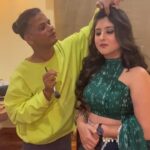 Shivani Sangita Instagram - Fashion show make-up Show stopper - @sivani_sangita Wardrobe by - @designer_jeet_official, @jeet_signature_official Show organized by @__the_fashion_issue__ Show director - @kariishhma #dhuliajanda #ollywood #album #trendingreels #exposure #odiasong #makeupartist #makeupwithsunil #dancer #dance Khallikote College Ground