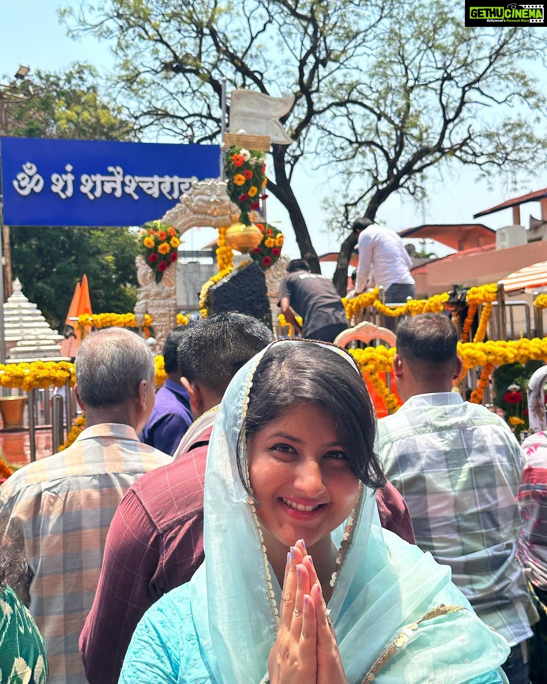 Shivani Sangita Instagram - ଓଁ ଶଂ ଶନୈଶ୍ଚରାୟ ନମଃ 🙏🏻 Shani Shingnapur