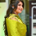 Shivani Sangita Instagram - 💚 . . . . Wearing @selina_doson_official For @bhubaneswar_runway_week