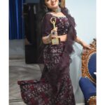 Shivani Sangita Instagram - State Film Award💫 Best Actress for Babu Bhaijaan ❤️😇🙏🏻 A big thank you to the entire team of Babu Bhaijaan, @tapassargharia, @rabi4muvy , all my fans, well wishers and audience for all the love and support. I love you all and Happy Valentine's Day to all of you for showering so much love and blessings always ❤️🤗 Outfit @mrigika sweetheart ❤️ Make up and Hair @touchupbybipasa Love ❤️