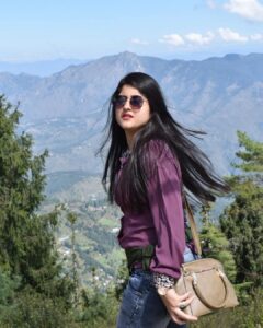 Shivani Sangita Instagram - Paradise 💜✨🏔️🌲
#candids