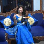 Shivani Sangita Instagram - A few more from yesterday ✨💙 #diwalioutfit