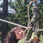 Shivani Sangita Instagram - I did it 😋 Adventure lover 😎 One of the best experiences....😇 Ps- Papa's voice had to be there 🥰 Video by Mama 🤭 Mahasu Peak