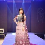Shivani Sangita Instagram - Walked for @designer_jeet_official at @fashion_couture_week ❤️ #showstopper #fashion #fashionweek #sivanisangita