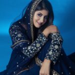 Shivani Sangita Instagram - Har dhadkan ko talaash teri 💙 MUA @makeupbysunilsaha Wearing @tasa_wings Clicked by @nigamanandaphotography