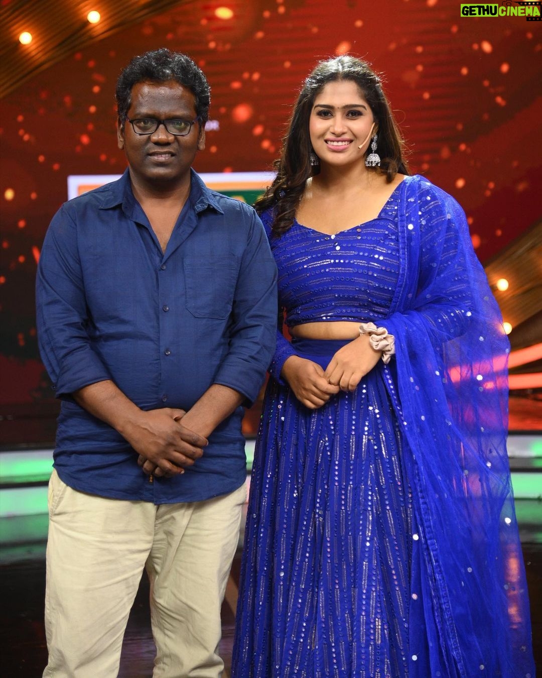 Shobanaa Uthaman Instagram - Happy birthday director ayya🙏💙 Such a genuine and caring person...Rock this year💪@director_thomson_vijaytv Chennai, India