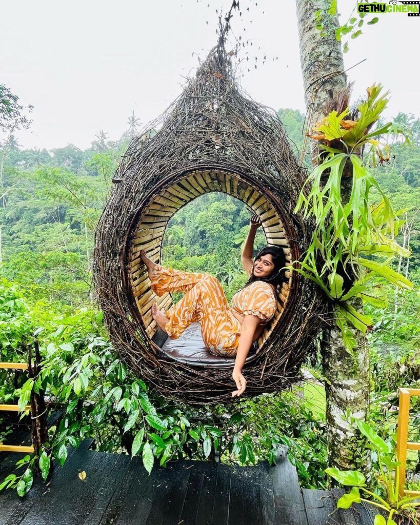 Shobanaa Uthaman Instagram - Bali nest 🪹 🤞🏻 . . . . . . . . . . . #chennai#ootd#chennaifashion#chennaifashionblogger#fashionblogger#chennaimodel#vacation#kollywood#bollywood#chennaiblogger#indonesia#potraitphotography#pose#instadaily#instagood#instacool#okbye#model#chennaimodel#balinest#saree#saree#tamilponnu#promoter#promotion#bali#vijaytv#vijaytvserial#vijaytelevision#vijaytvshow#muthazhagu Tukad Cepung Waterfall, Bangli